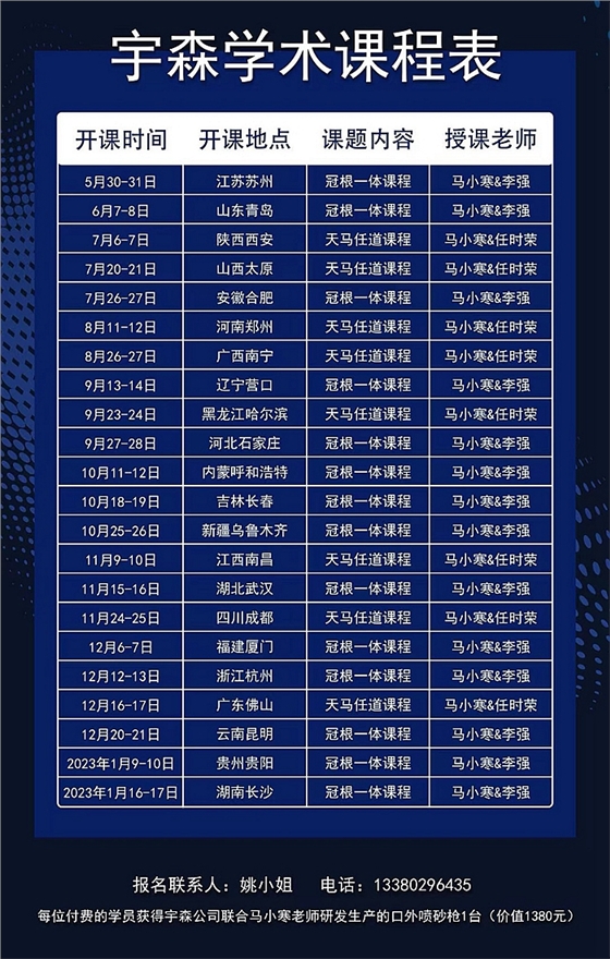 宇森醫療學術盛宴全國22省巡回 宇森醫療學術盛宴全國22省巡回