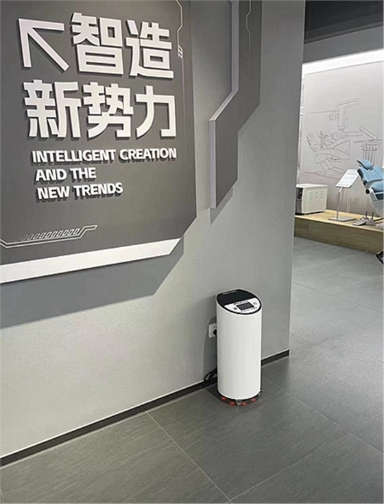 宇森醫療世界口腔器材博物館里的通力牌水路消毒儀